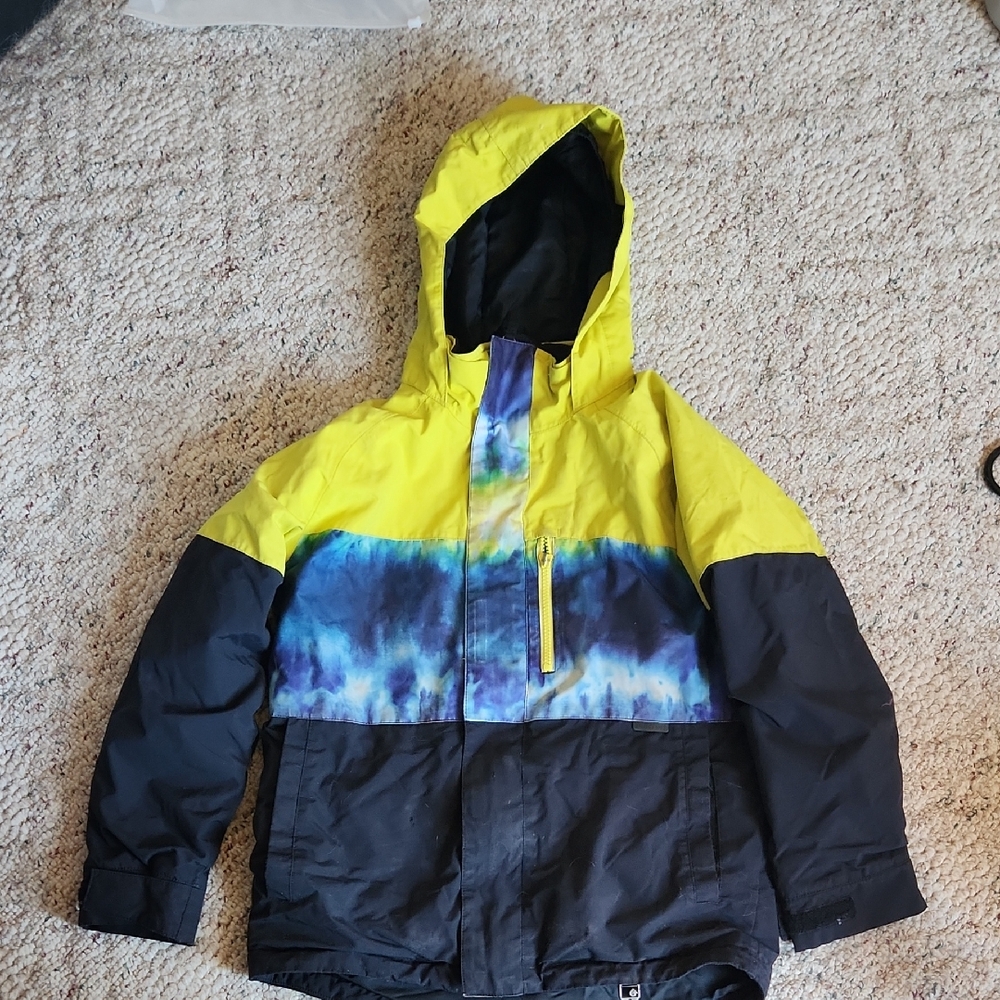 Kids Colorful Hooded Jacket